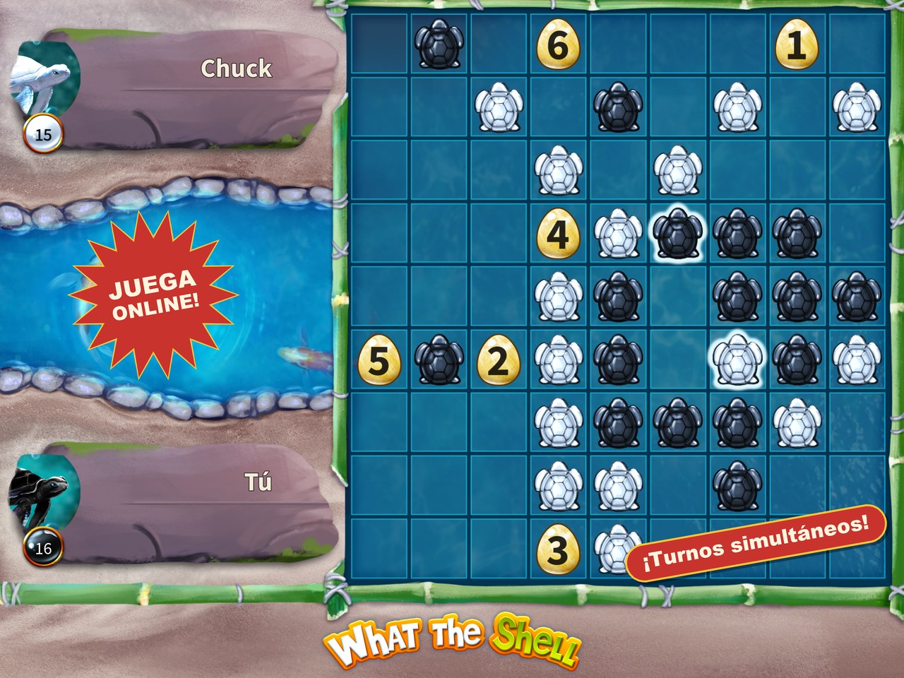 Jugabilidad de What the Shell